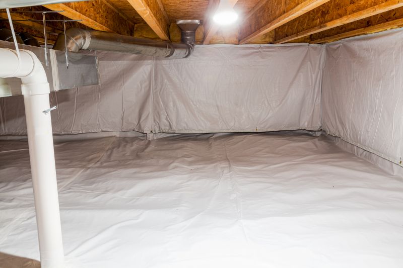 Sealed Crawlspace with Insulation