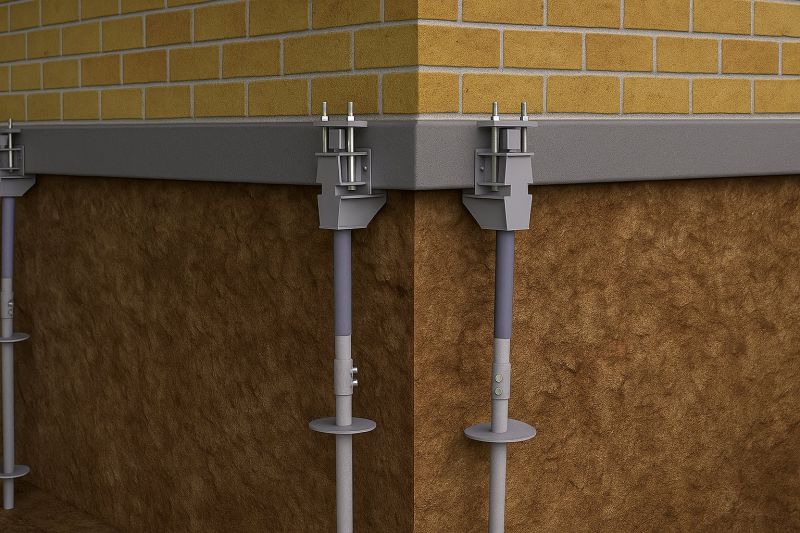 Helical Pile Installation